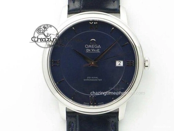 0401 Elegant Seamaster 300 Heritage SS VSF 1:1 Best Edition Blue Dial on SS Bracelet A 7701